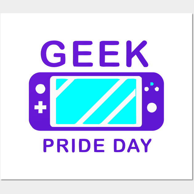 Geek Pride Day With Emulator Game Wall Art by RendyPratama